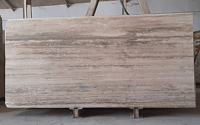 travertine silver cream